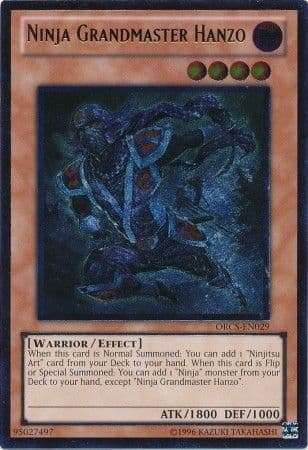 Ninja Grandmaster Hanzo - ORCS-EN029 Ultimate Rare Unlimited