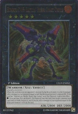 Number C105: Battlin' Boxer Comet Cestus - LTGY-EN052 Ultimate Rare 1st Edition