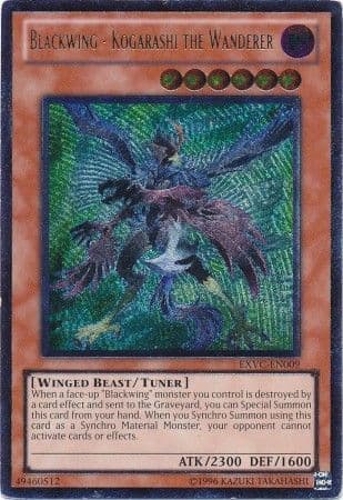 Blackwing - Kogarashi the Wanderer - EXVC-EN009 Ultimate Rare Unlimited