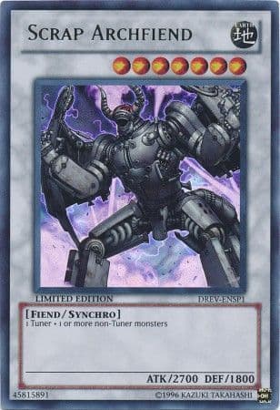 Scrap Archfiend - DREV-ENSP1 Ultra Rare Limited Edition