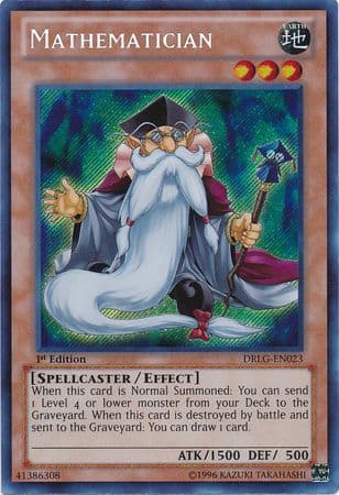 Mathematician - DRLG-EN023 Secret Rare 1st Edition