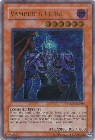 Vampire's Curse - PTDN-EN090 Ultimate Rare Unlimited