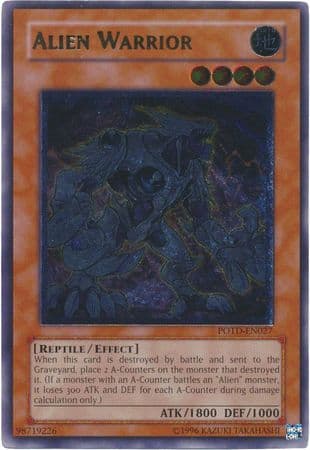 Alien Warrior - POTD-EN027 Ultimate Rare Unlimited