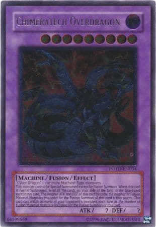 Chimeratech Overdragon - POTD-EN034 Ultimate Rare Unlimited