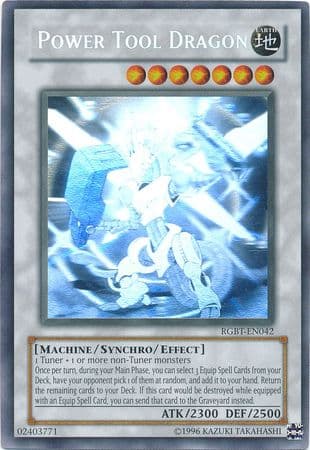 Power Tool Dragon - RGBT-EN042 Ghost Rare Unlimited