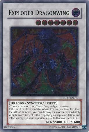 Exploder Dragonwing - RGBT-EN040 Ultimate Rare Unlimited