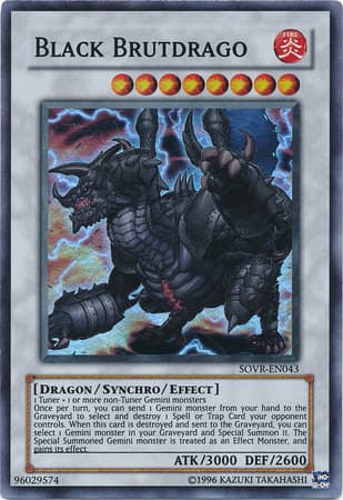 Black Brutdrago - SOVR-EN043 Super Rare Unlimited