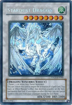 Stardust Dragon - TDGS-EN040 Ghost Rare Unlimited