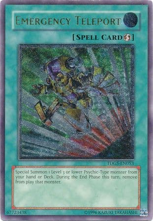 Emergency Teleport - TDGS-EN053 Ultimate Rare Unlimited