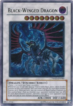 Black-Winged Dragon - TSHD-EN040 Ultimate Rare Unlimited