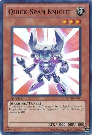 Quick-Span Knight - PRC1-EN006 Super Rare 1st Edition