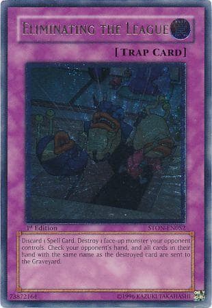 Eliminating the League - STON-EN052 Ultimate Rare 1st Edition