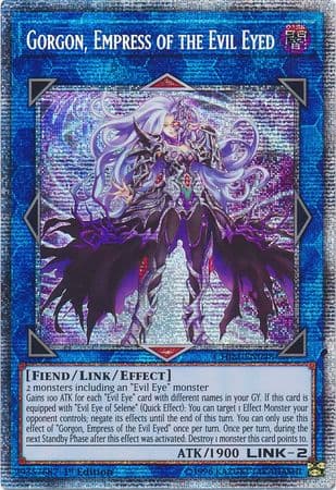 Gorgon, Empress of the Evil Eyed - CHIM-EN048 Starlight Rare 1st Edition