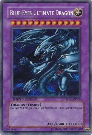 Blue-Eyes Ultimate Dragon - RP01-EN000 Secret Rare Unlimited