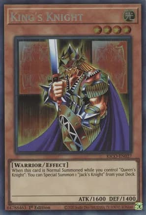 King's Knight - KICO-EN027 Collector's Rare 1st Edition