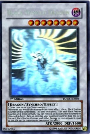 Black-Winged Dragon - TSHD-EN040 Ghost Rare 1st Edition