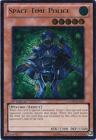 Space-Time Police - GENF-EN023 Ultimate Rare 1st Edition