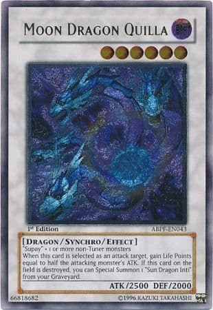 Moon Dragon Quilla - ABPF-EN043 Ultimate Rare 1st Edition