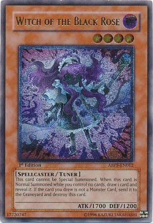 Witch of the Black Rose - ABPF-EN012 Ultimate Rare 1st Edition