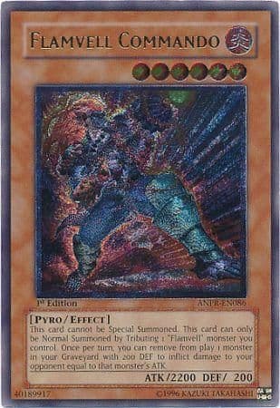 Flamvell Commando - ANPR-EN086 Ultimate Rare Unlimited