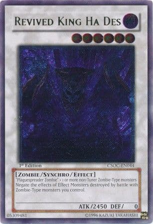 Revived King Ha Des - CSOC-EN044 Ultimate Rare 1st Edition