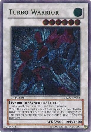 Turbo Warrior - CSOC-EN038 Ultimate Rare 1st Edition