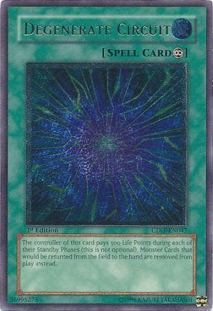 Degenerate Circuit - CDIP-EN047 Ultimate Rare 1st Edition