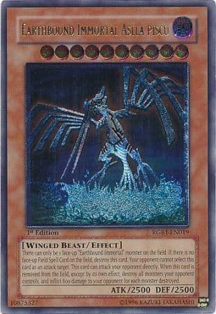 Earthbound Immortal Aslla piscu - RGBT-EN019 Ultimate Rare 1st Edition