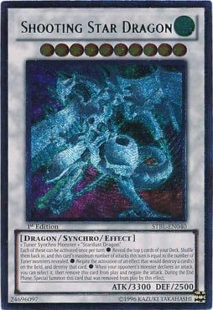 Shooting Star Dragon - STBL-EN040 Ultimate Rare 1st Edition