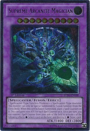 Supreme Arcanite Magician - STBL-EN038 Ultimate Rare 1st Edition