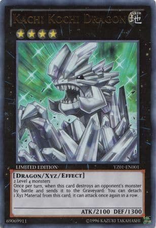 Kachi Kochi Dragon - YZ01-EN001 Ultra Rare Limited Edition