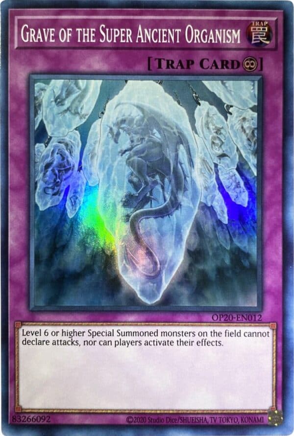 Grave of the Super Ancient Organism - OP20-EN012 Super Rare Unlimited