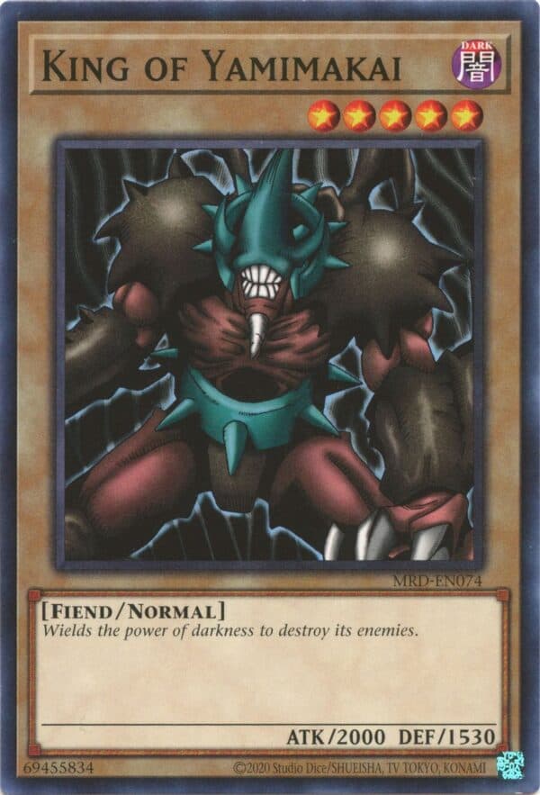 King of Yamimakai - MRD-EN074 Common Unlimited