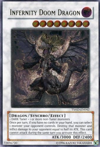 Infernity Doom Dragon - TSHD-EN042 Ultimate Rare Unlimited
