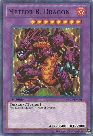 Meteor Black Dragon - PRC1-EN004 Super Rare 1st Edition