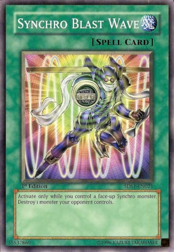Synchro Blast Wave - 5DS1-EN021 Common 1st Edition