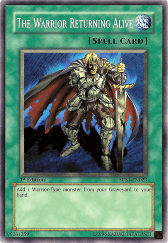 The Warrior Returning Alive - 5DS1-EN023 Common 1st Edition