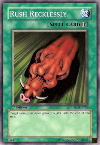 Rush Recklessly - 5DS1-EN025 Common Unlimited