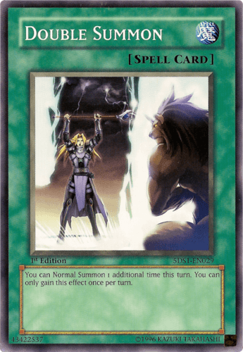 Double Summon - 5DS1-EN029 Common 1st Edition