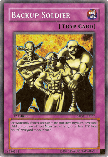 Backup Soldier - 5DS1-EN035 Common Unlimited