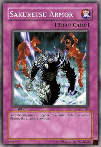 Sakuretsu Armor - 5DS1-EN037 Common 1st Edition