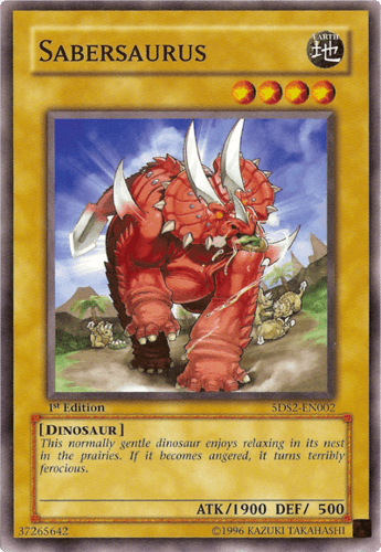 Sabersaurus - 5DS2-EN002 Common Unlimited
