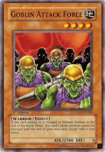Goblin Attack Force - 5DS2-EN008 Common 1st Edition