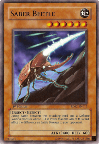 Saber Beetle - 5DS2-EN012 Common 1st Edition