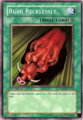 Rush Recklessly - 5DS2-EN022 Common 1st Edition