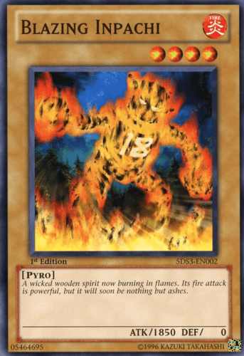 Blazing Inpachi - 5DS3-EN002 Common 1st Edition
