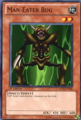 Man-Eater Bug - 5DS3-EN006 Common 1st Edition