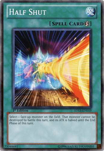 Half Shut - 5DS3-EN019 Common 1st Edition