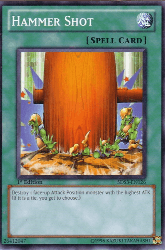 Hammer Shot - 5DS3-EN026 Common 1st Edition