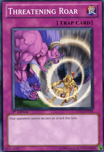 Threatening Roar - 5DS3-EN036 Common 1st Edition